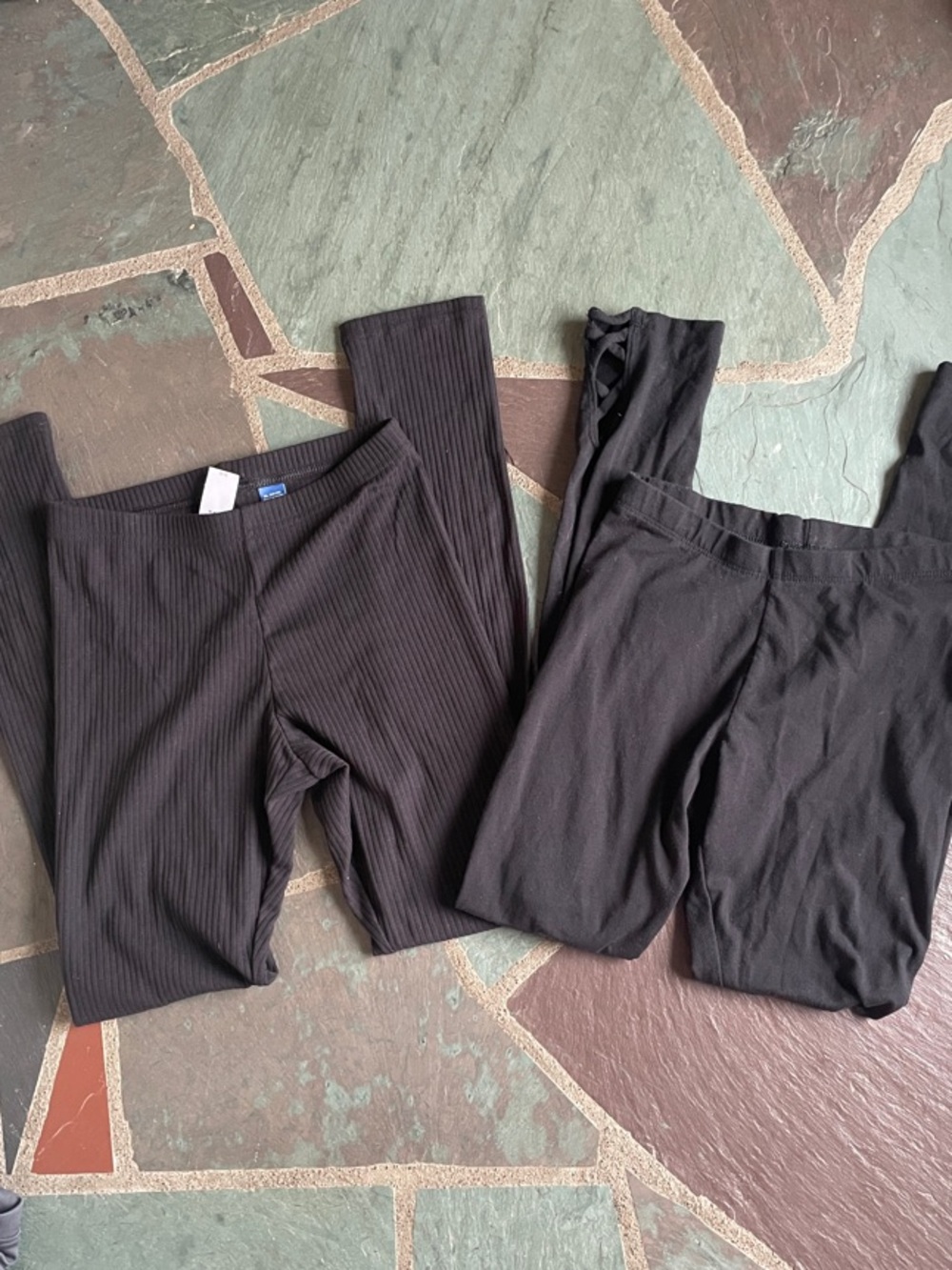 Old Navy Black Girls' Leggings Duo